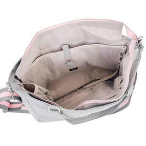 Nylon Tote Bag: Cream