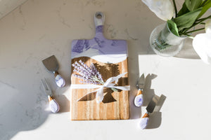 Mojito - the essence of spring: Mojito / Resin Cheese Knife Set