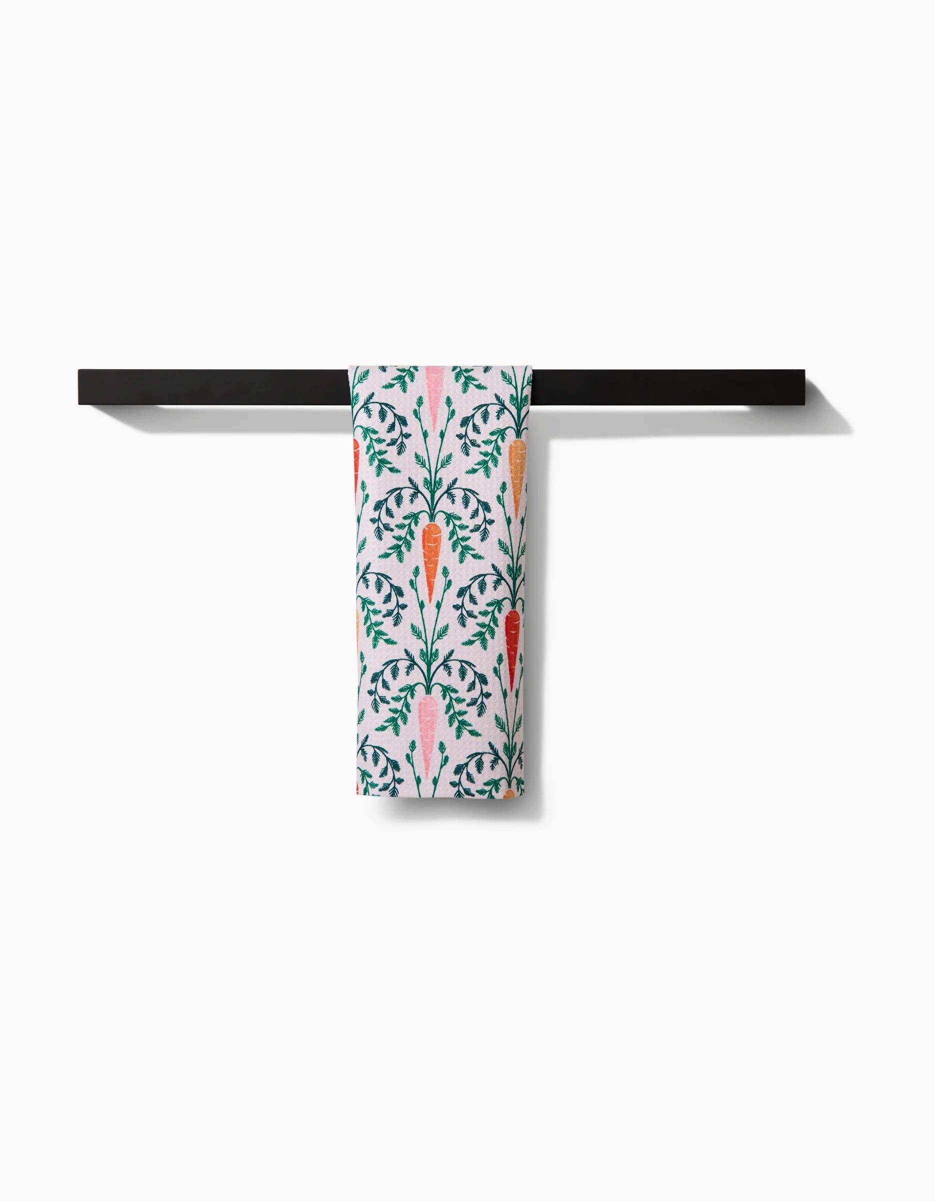 Carrot Damask Bar Towel