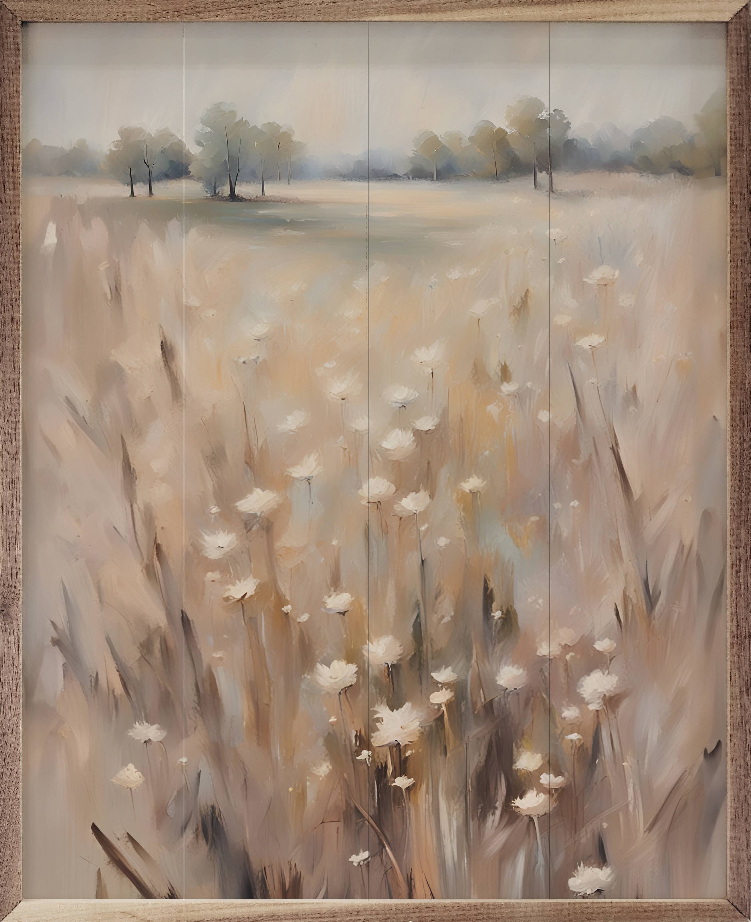 Neutral Meadow: 16 x 20 x 1.5