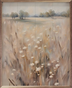 Neutral Meadow: 16 x 20 x 1.5