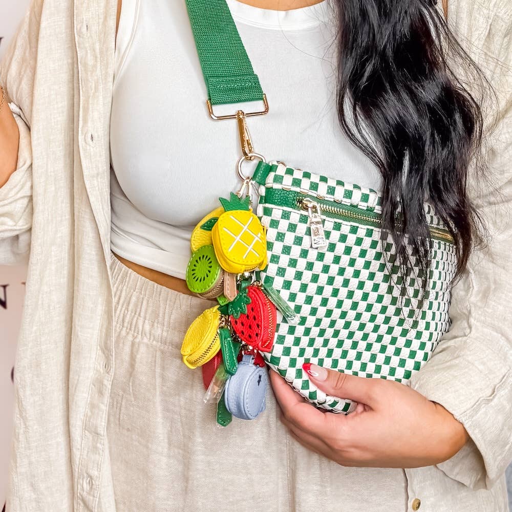 Cutie Fruit Bag Charm: Kiwi