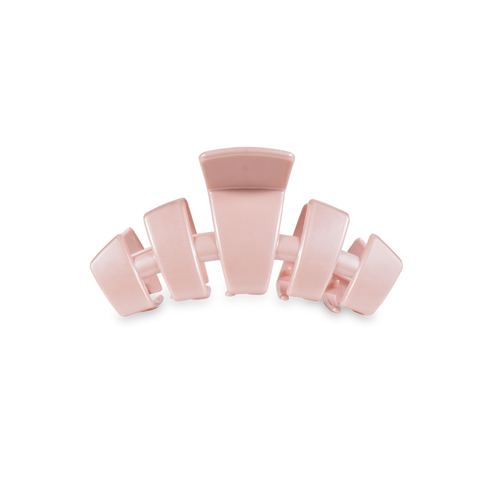 Classic Hair Clip | Tiny | Pearly Pink