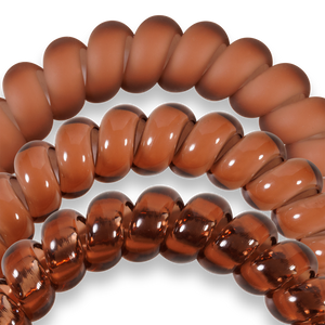 Sprial Hair Coils | Large | Mocha Mousse