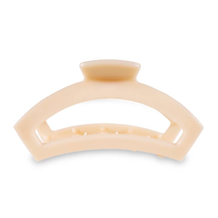 Open Almond Beige Hair Clip (4 Sizes)