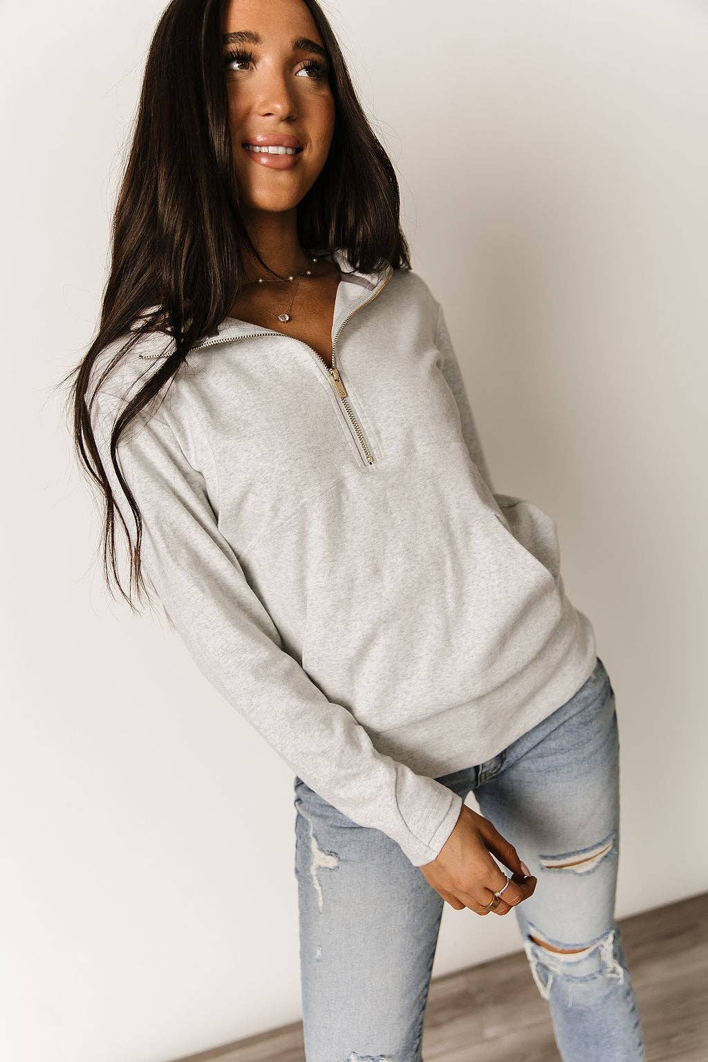 HalfZip Sweatshirt - Golden Girl