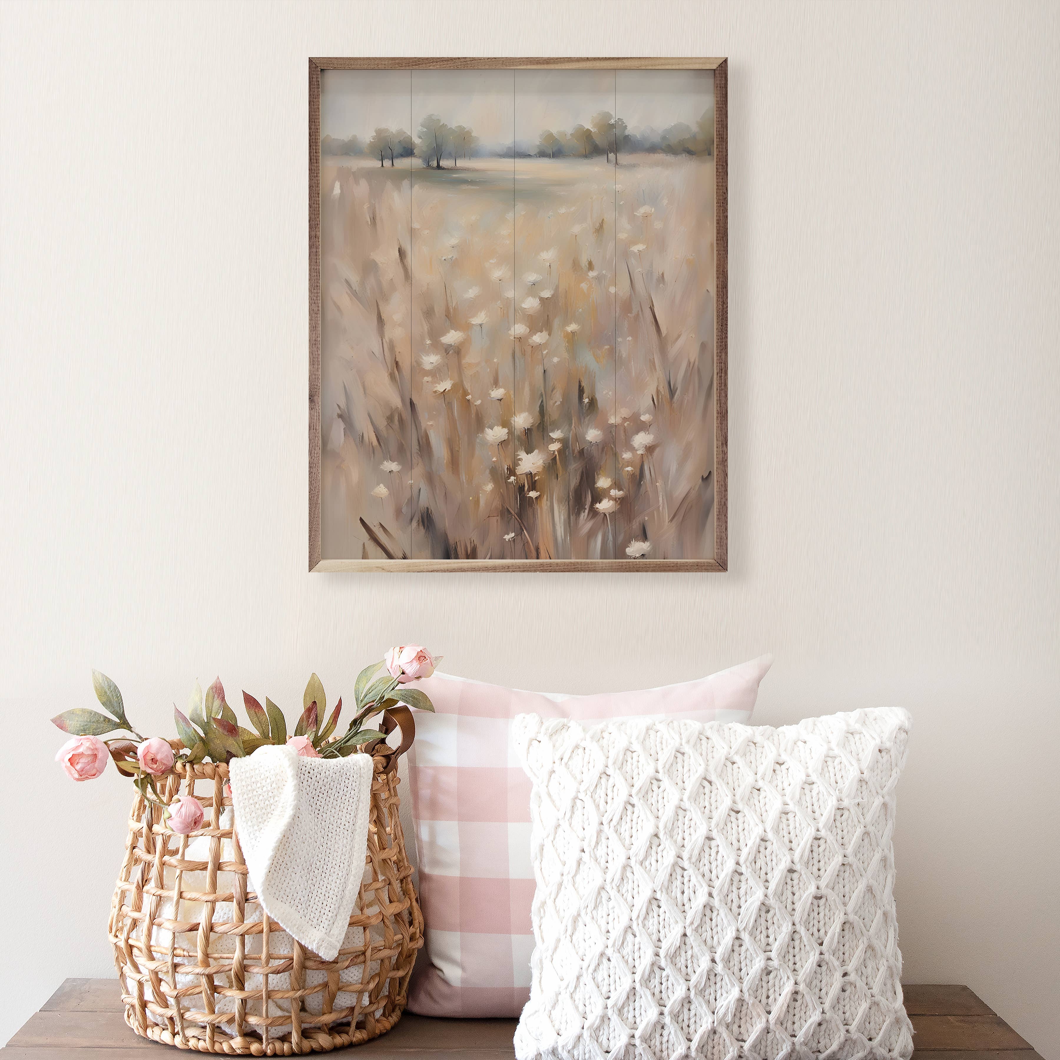 Neutral Meadow: 16 x 20 x 1.5