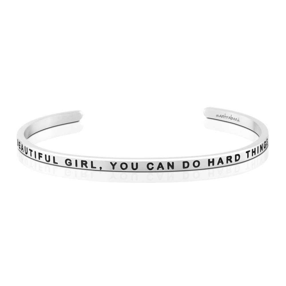 Beautiful Girl, You Can Do Hard Things: Silver / Whisper