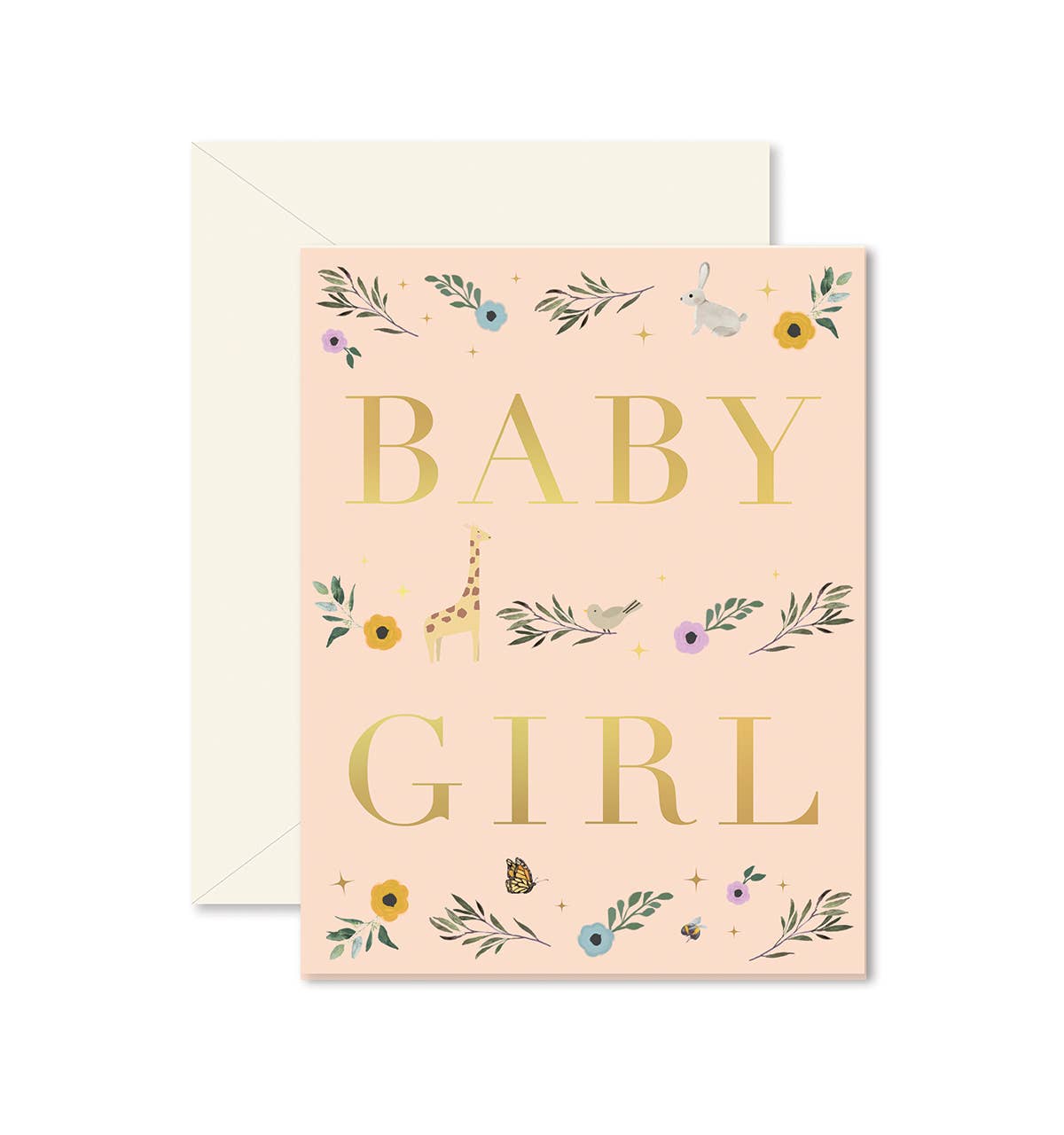 Baby Girl Greeting Card