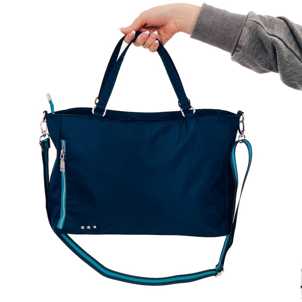 Nylon Tote Bag: Cream