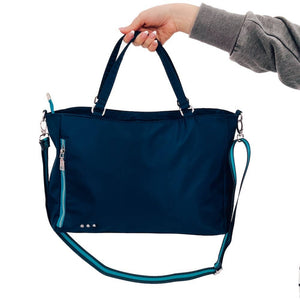 Nylon Tote Bag: Cream