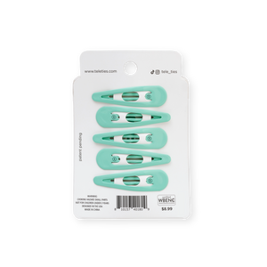 Snap Clip | Totally Turquoise | 6 Count