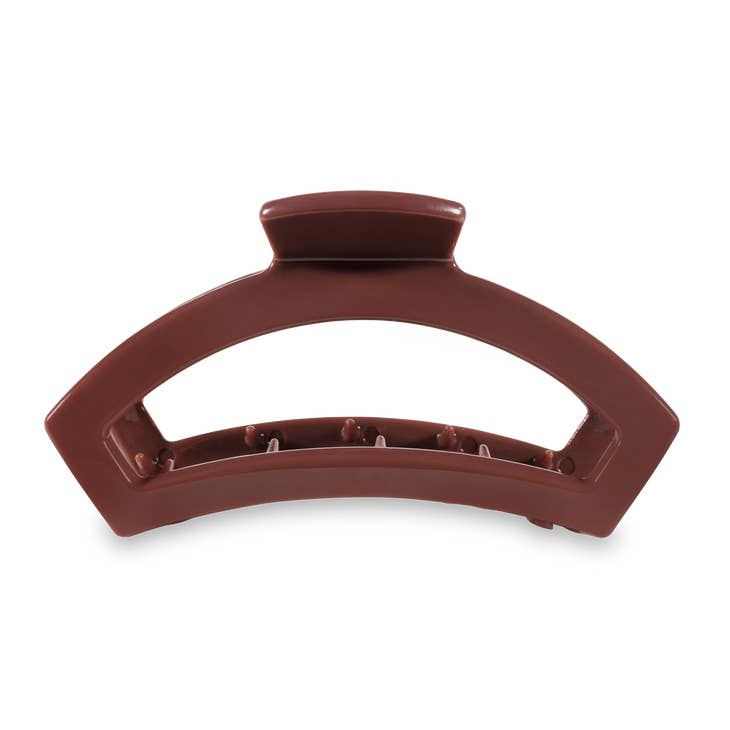 Open Nutmeg Beige Hair Clip (3 Sizes)