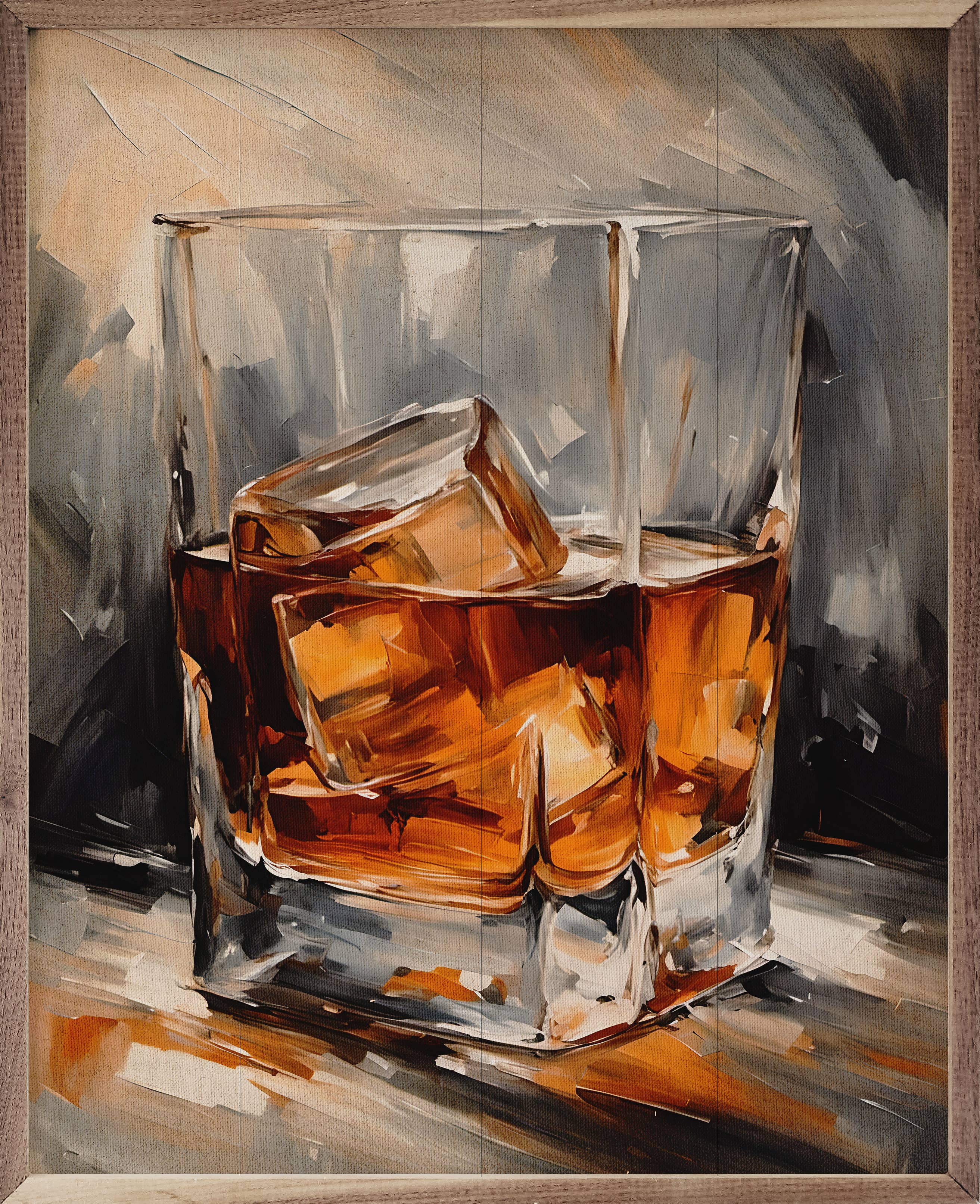 Whiskey Glass: 8x10