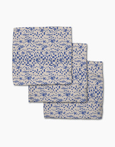 Santorini Tile Dishcloth Set