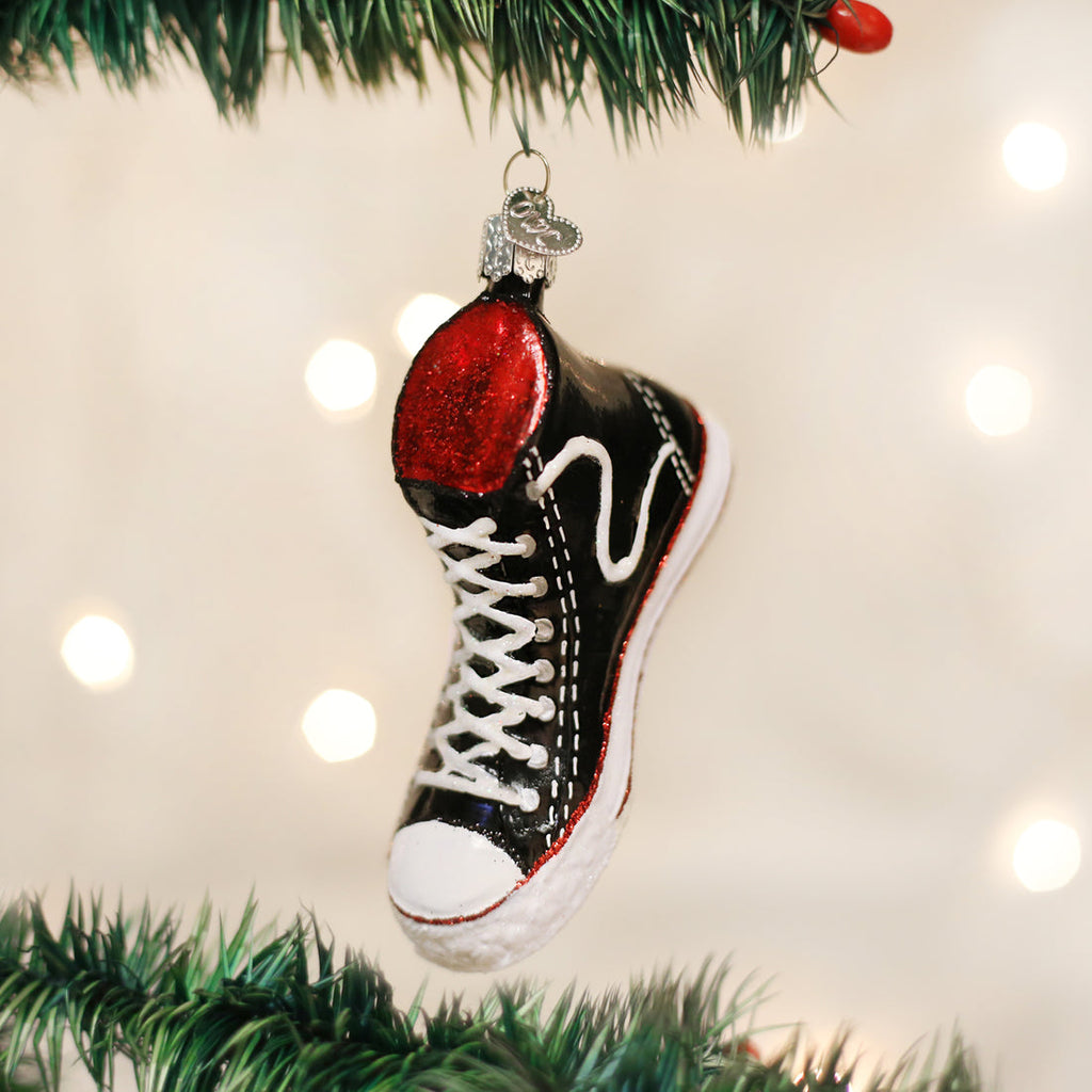 High Top Sneaker Ornament - Old World Christmas