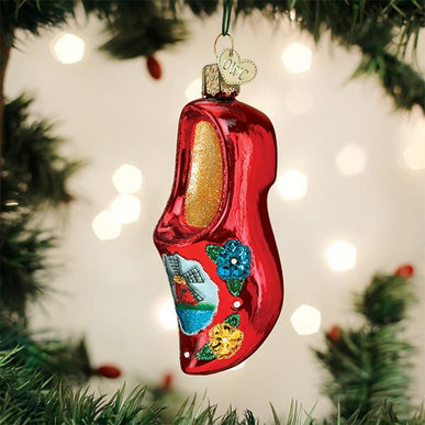 Wooden Clog Ornament - Old World Christmas