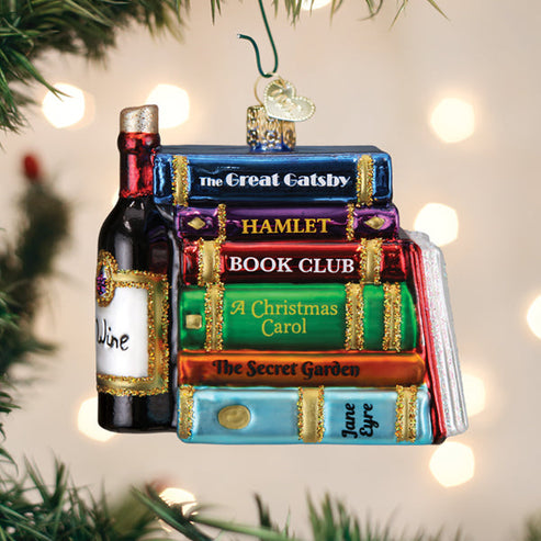Book Club Ornament - Old World Christmas