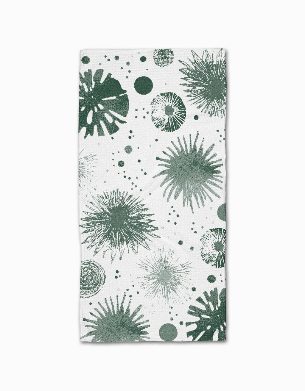 Bursting Skies Green Bar Towel
