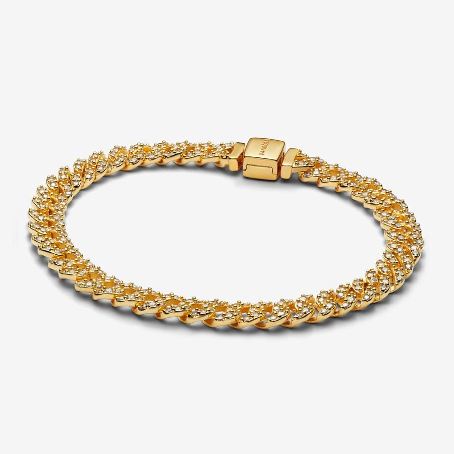 Pavé Chain Bracelet - Pandora -