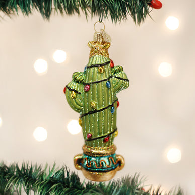 Christmas Cactus Ornament - Old World Christmas