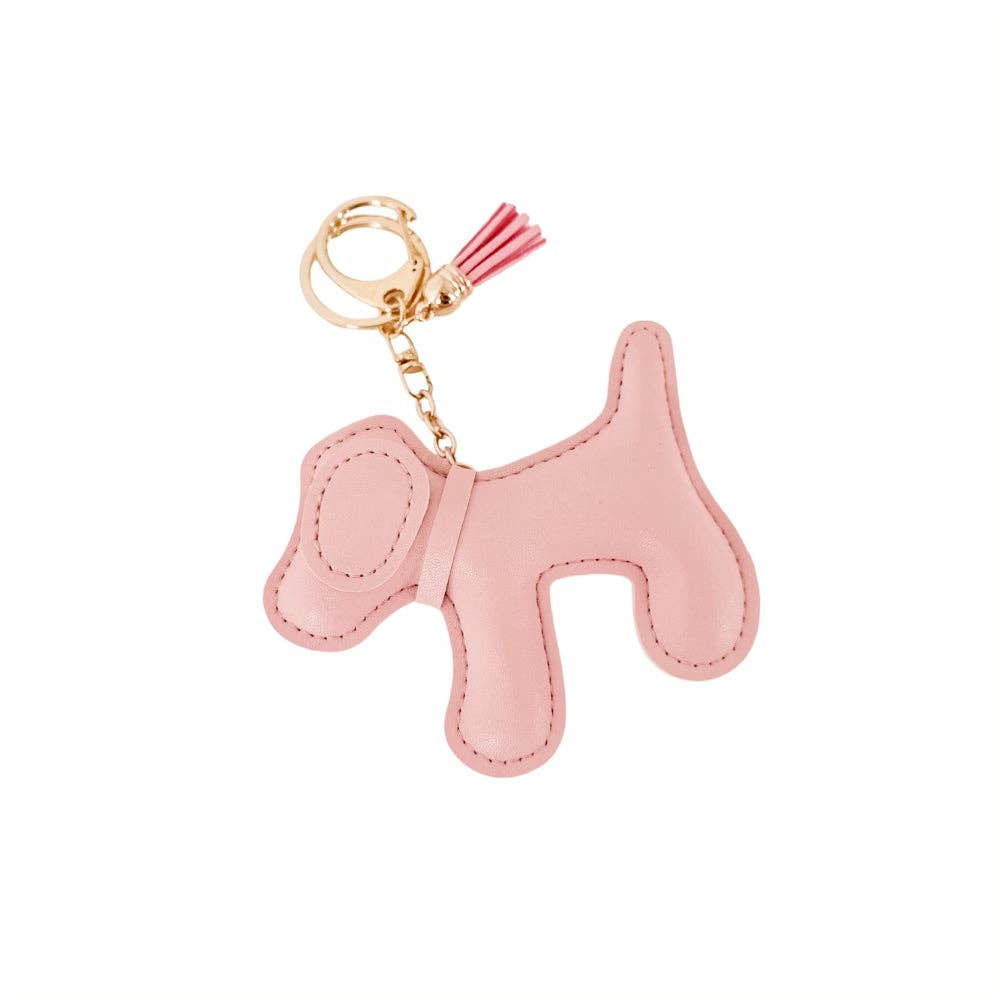 Labrador Puppy Bag Charm: White