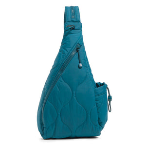 Featherweight Sling Backpack - Peacock Feather - Vera Bradley