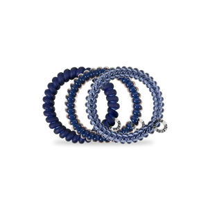 Spiral Hair Coils | Small | Nightfall Navy Hair Ties