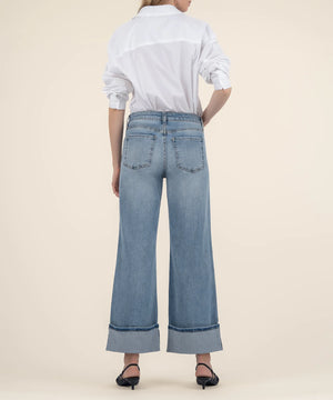 Meg High Rise Fab Ab Wide Leg KG1980MA1 CHMGM