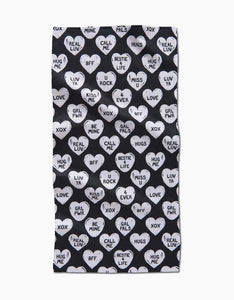 BFF Candy Hearts Bar Towel