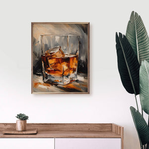 Whiskey Glass: 8x10