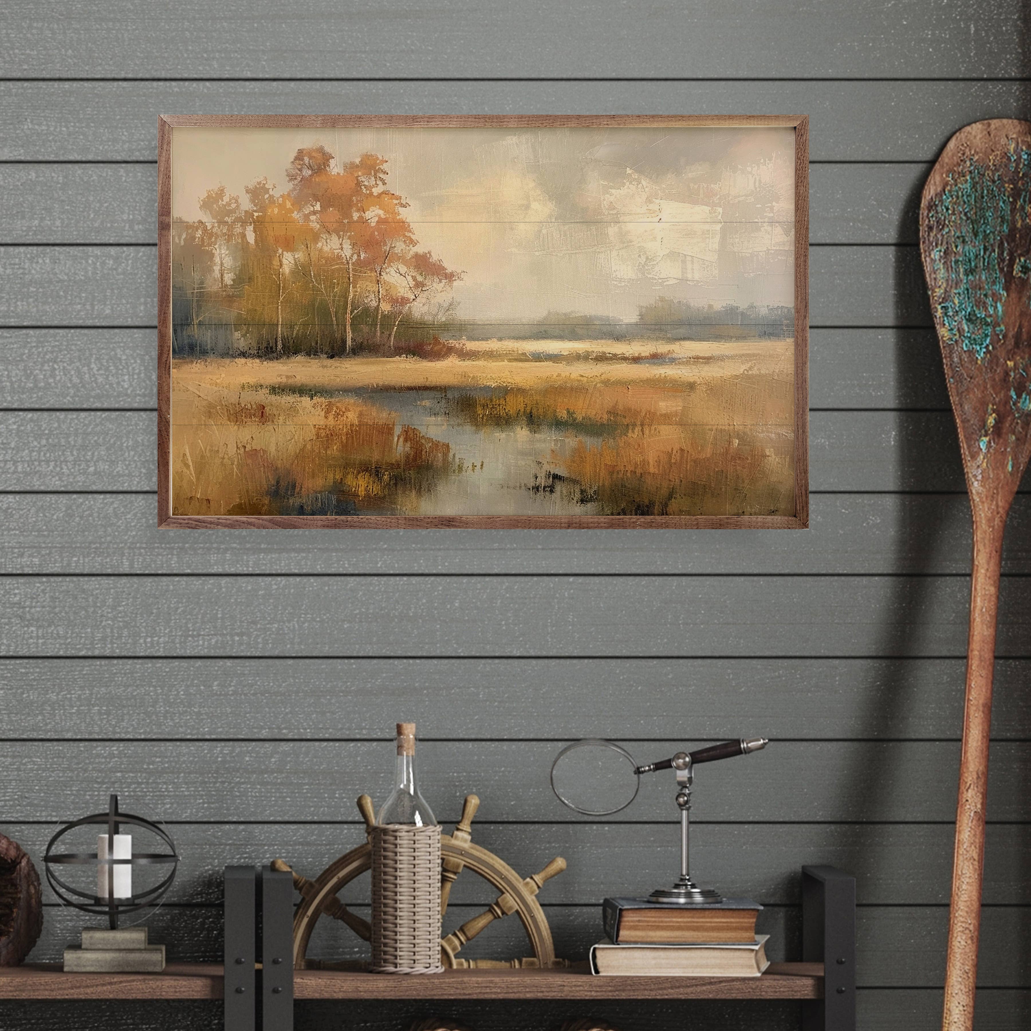 Autumn Landscape: 16x10