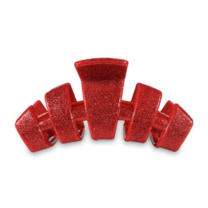 Classic Red Glitter Hair Clip (3 Sizes)