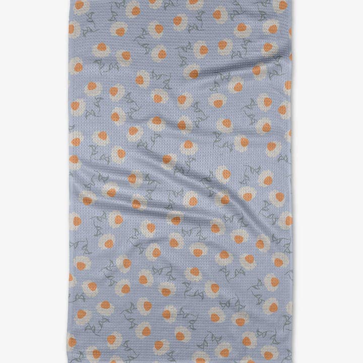 Geometry - Daisy Duets Tea Towel