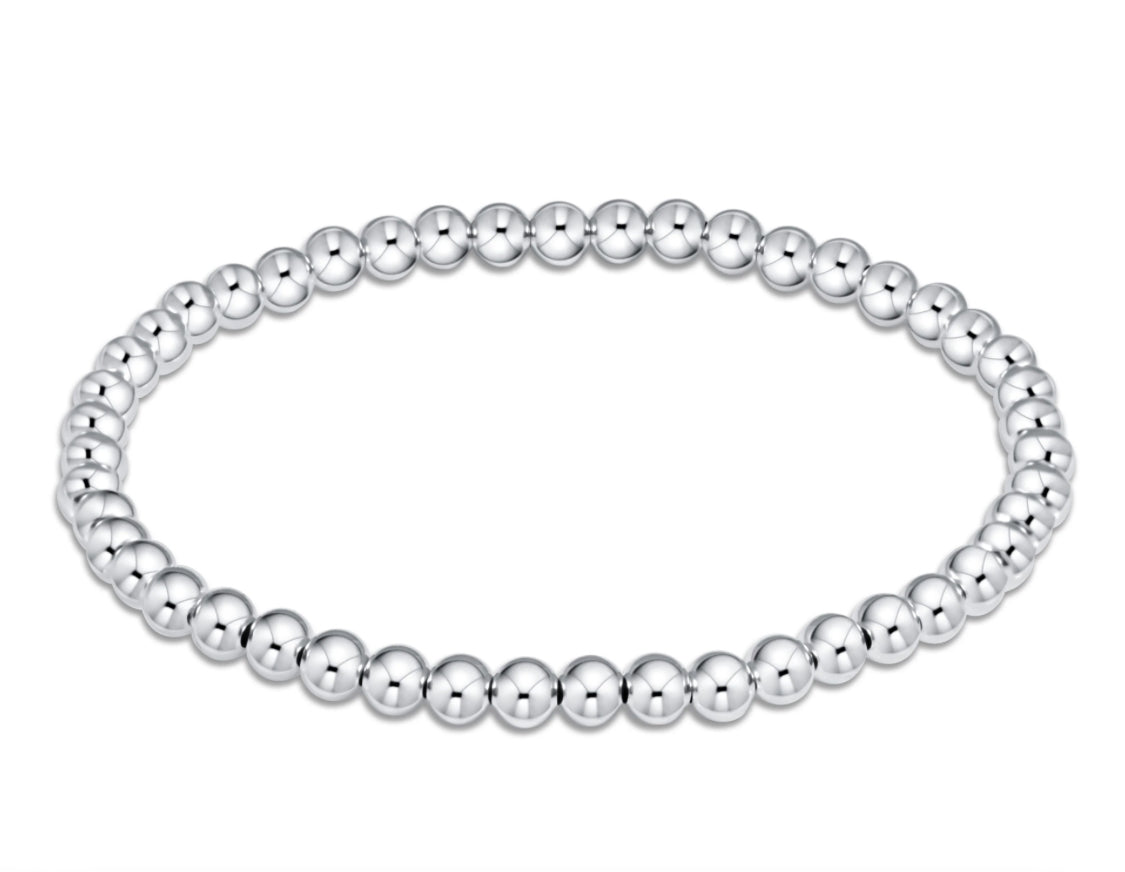 enewton - 6.25" Classic Sterling 4mm Bead Bracelet