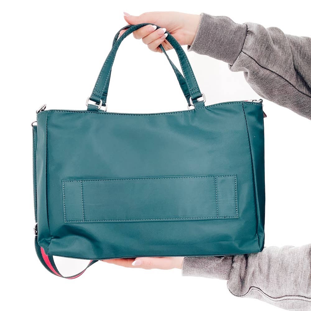 Nylon Tote Bag: Cream