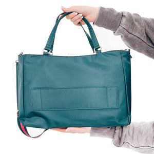 Nylon Tote Bag: Cream
