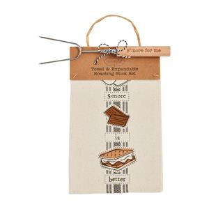 S'more Towel & Skewer Set (3 Styles)