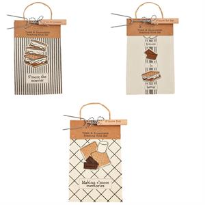 S'more Towel & Skewer Set (3 Styles)