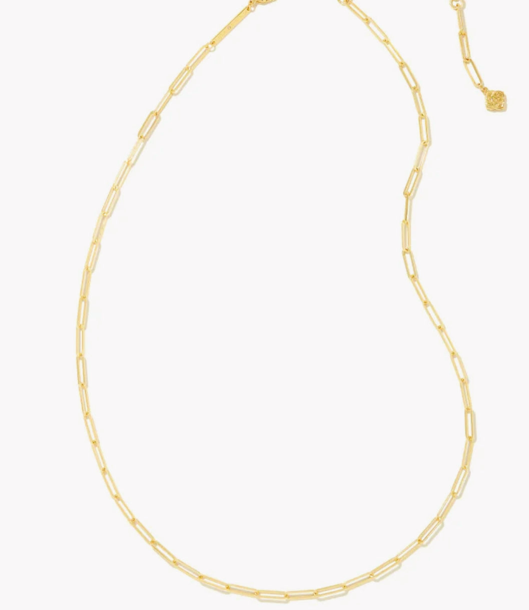 COURTNEY PAPERCLIP NECKLACE