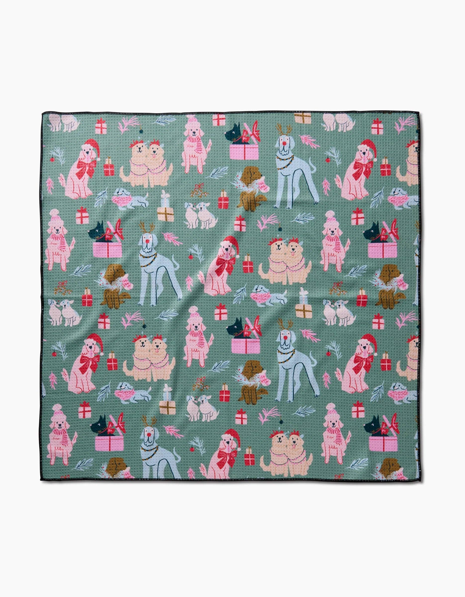 Christmas Doggos Dog Towel
