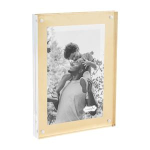 Brass Acrylic Picture Frame (2 Sizes)