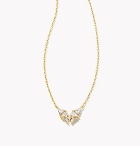 BLAIR BUTTERFLY SMALL SHORT PENDANT NECKLACE