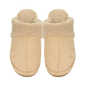 Fur Suede Sherpa C.C Slippers SPE0005: Brown / SM/MD