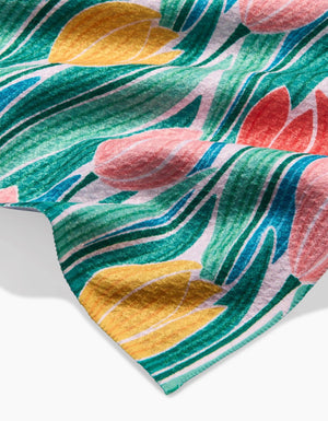 Tranquil Tulips Bar Towel