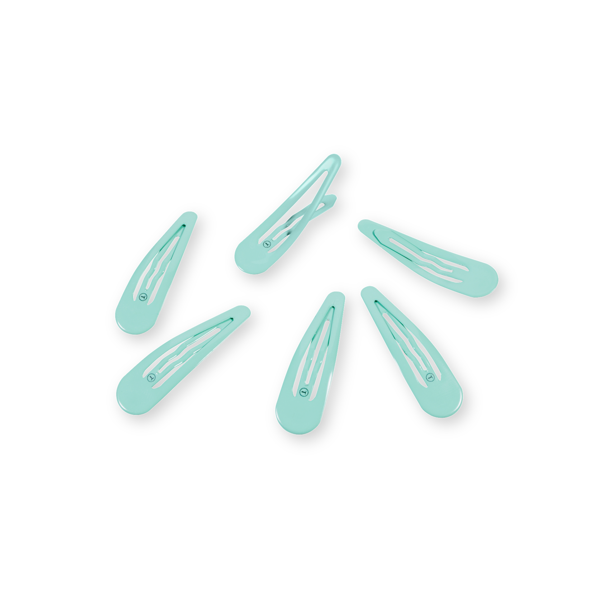 Snap Clip | Totally Turquoise | 6 Count
