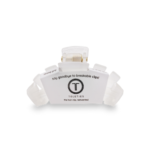 Classic Hair Clip | Tiny | Coconut White