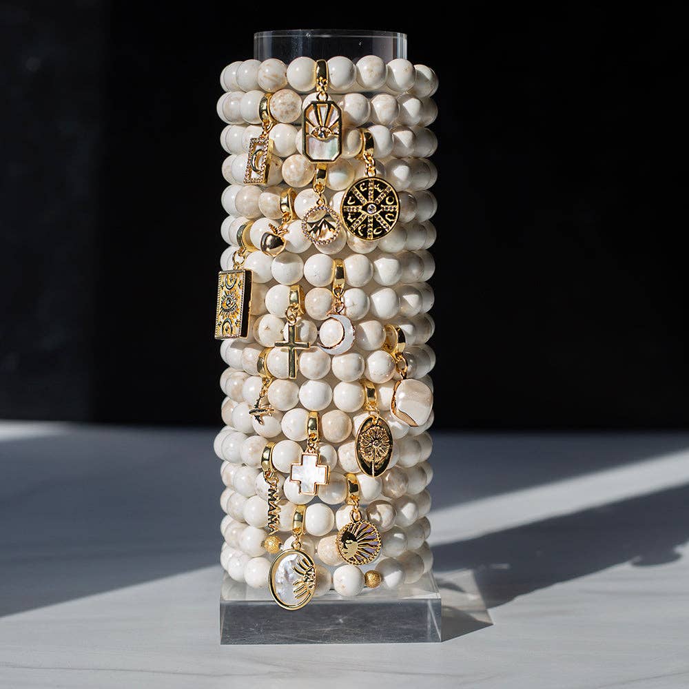 Star Charm, Mother of Pearl | Charm Bar | Charm Necklace