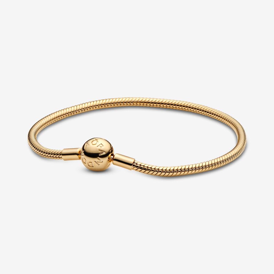 14k Gold-plated Snake Chain Bracelet - Pandora - 568748C00