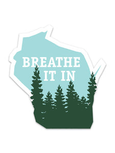 Breathe It in Sticker